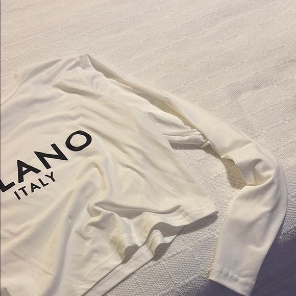 Milano Italy White Top - Picture 3 of 3